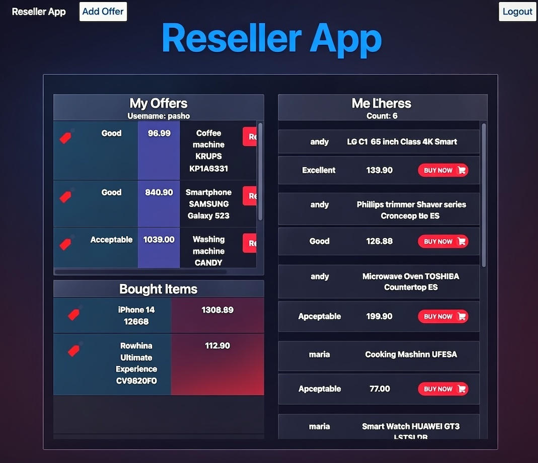 Reseller App