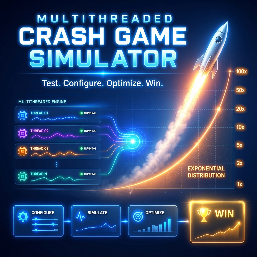 Crash Game Simulator